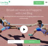 Live Blog - Live Blogging Platform for News Professionals logo