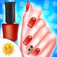 Fashion Doll Nail Art Salon logo