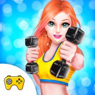 Gym Workout For Girls Game logo