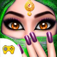 Hijab Fashion Doll Makeup Salon logo