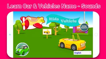 Top Learn Car & Vehicles Name -Sounds for Toddlers logo