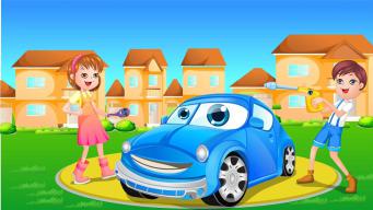 Baby Car Wash & Go Learn logo