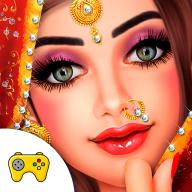 Indian Gopi Makeup Dressup logo