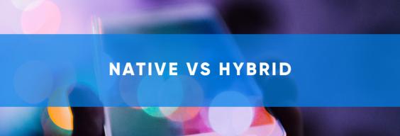 Native vs Hybrid App Development logo