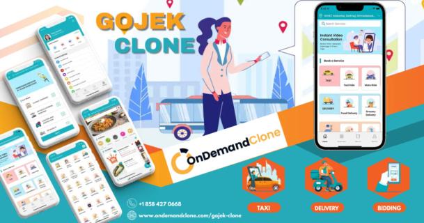 Reasons for Choosing Best Gojek Clone Script for Unique On-Demand Services logo